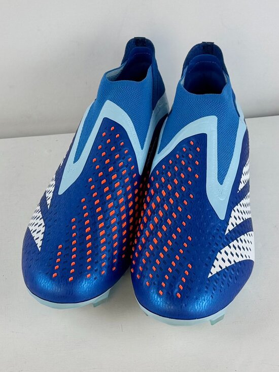 M13, W14 - Adidas Predator Accuracy+ FG Marine Rush Soccer Cleats - Firm Ground main image 9